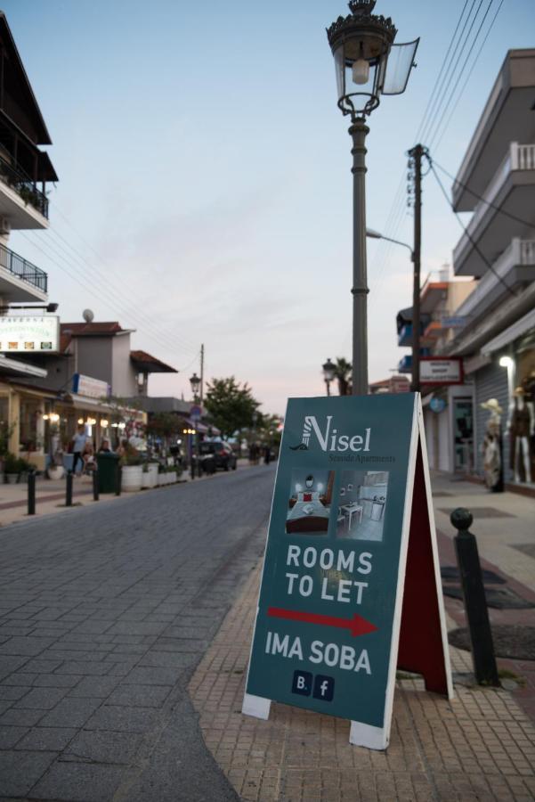 Nisel Seaside Daire Paralía Dış mekan fotoğraf