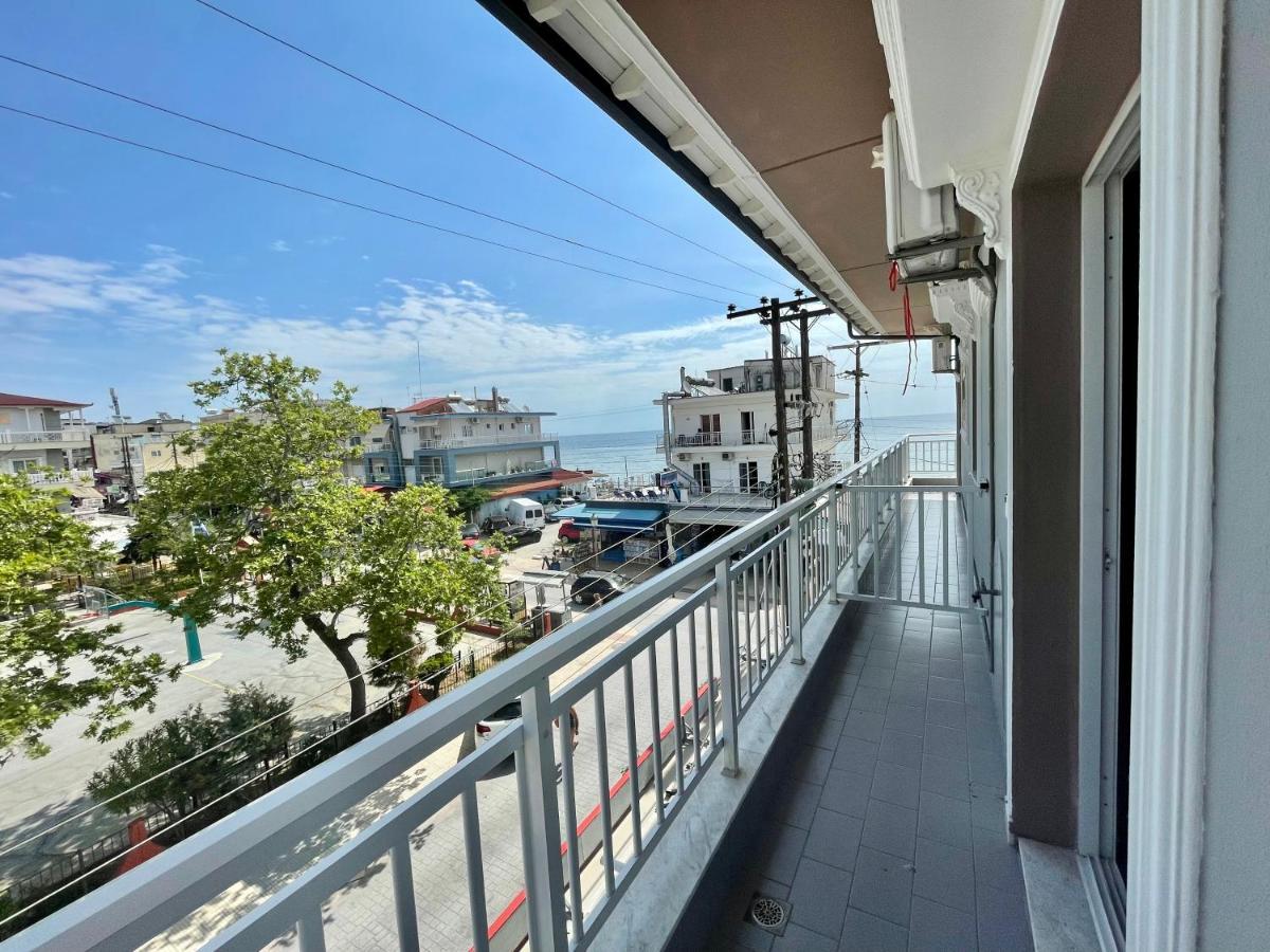 Nisel Seaside Daire Paralía Dış mekan fotoğraf