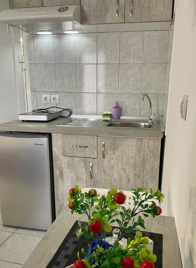 Nisel Seaside Daire Paralía Dış mekan fotoğraf