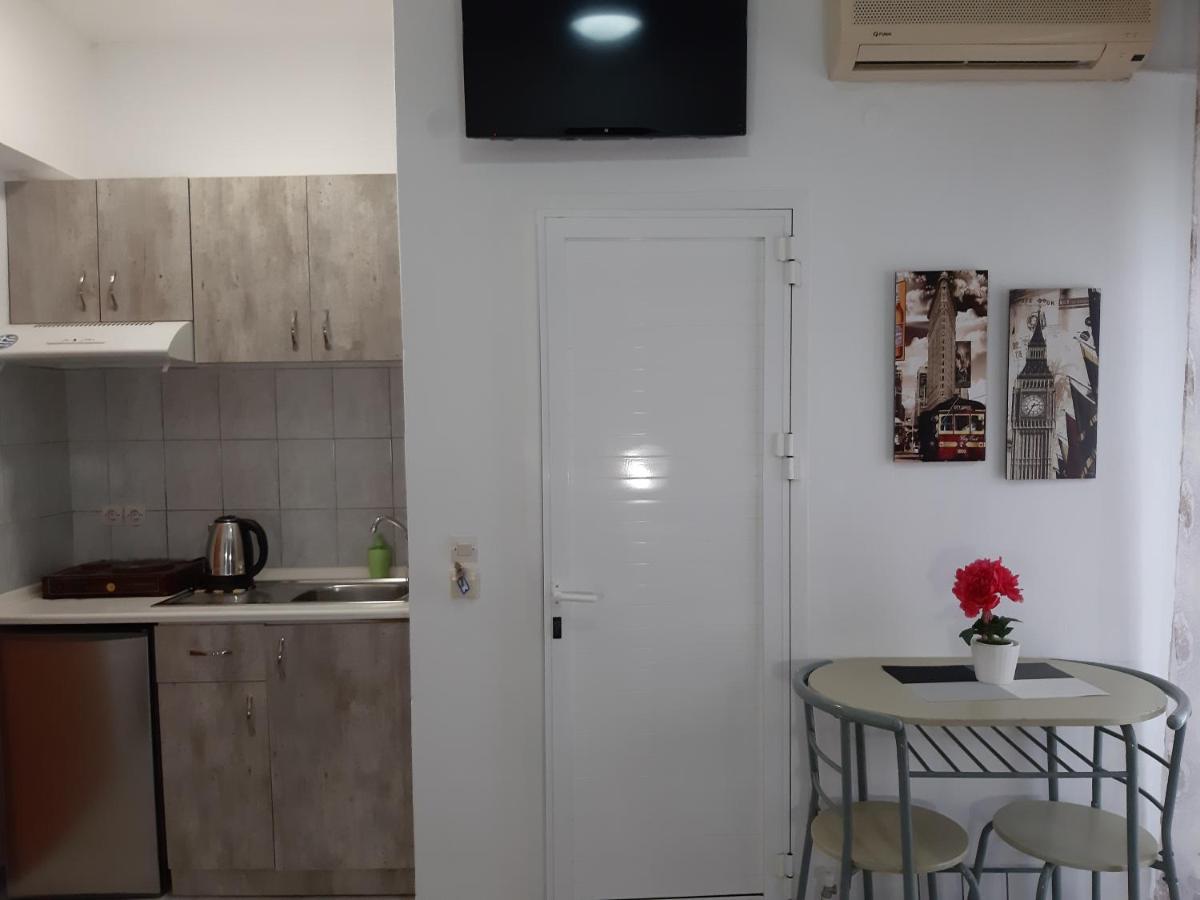 Nisel Seaside Daire Paralía Dış mekan fotoğraf